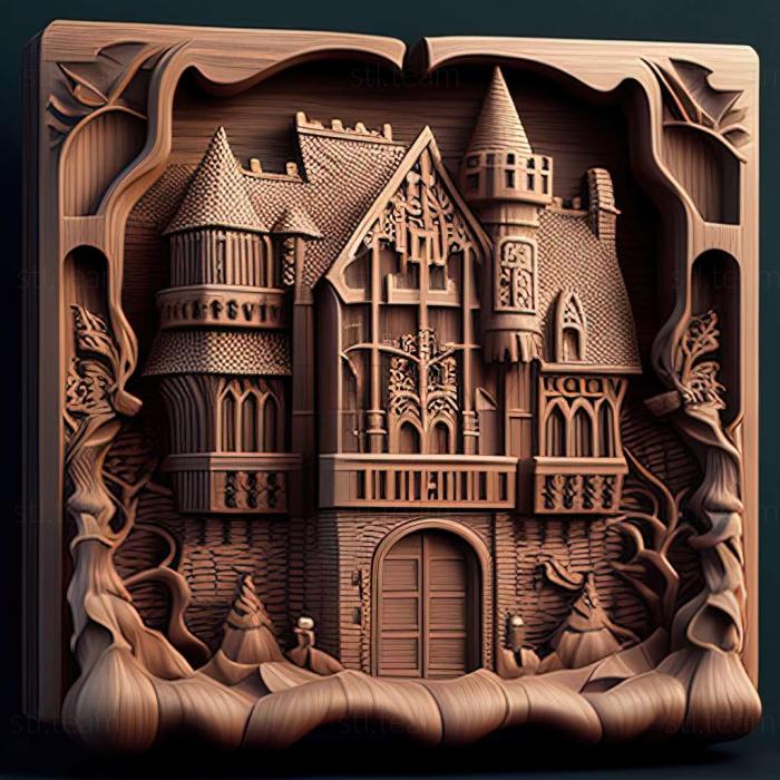 3D model Age Of Castles game (STL)